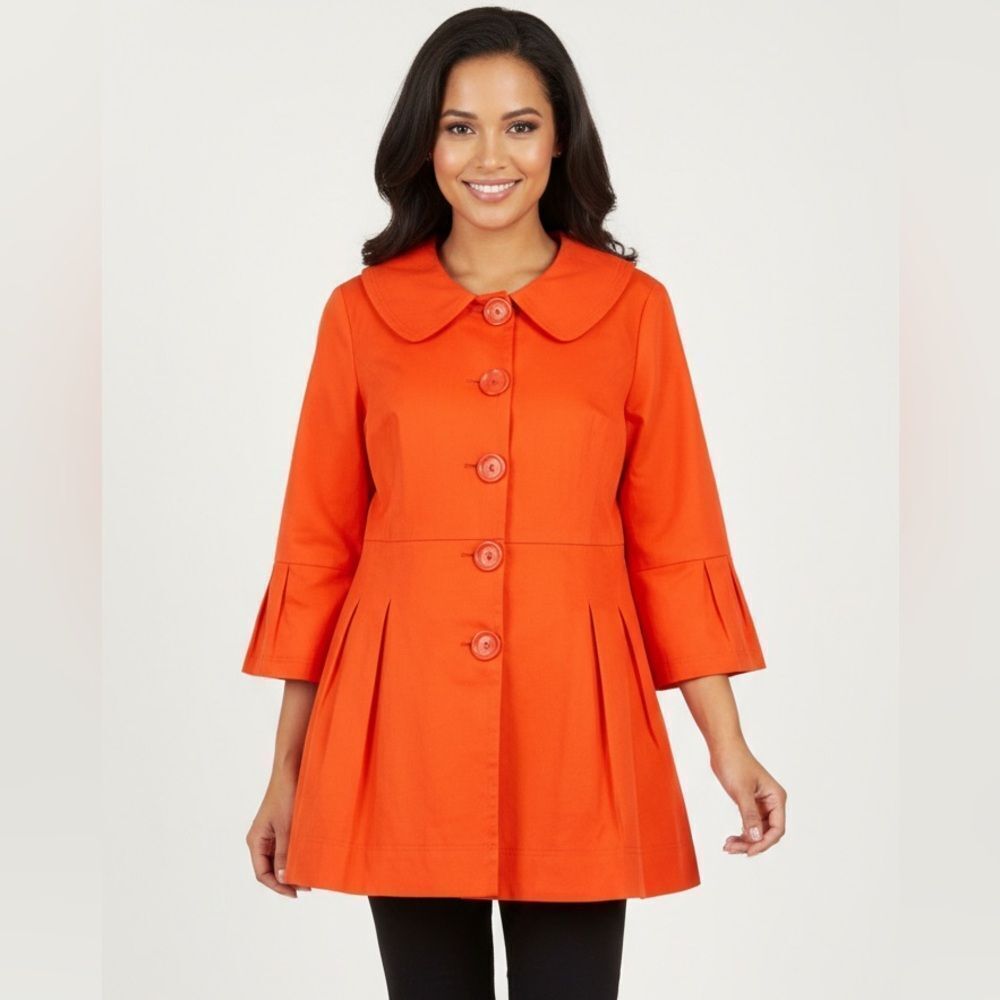 🔥 Take 50% OFF- Eden Court Women’s Button Down Jacket, Size-L